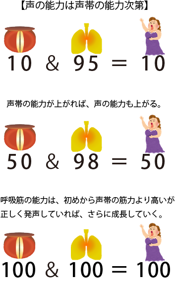 声帯と肺と声の関係